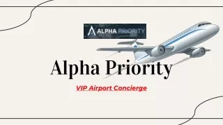 alpha priority