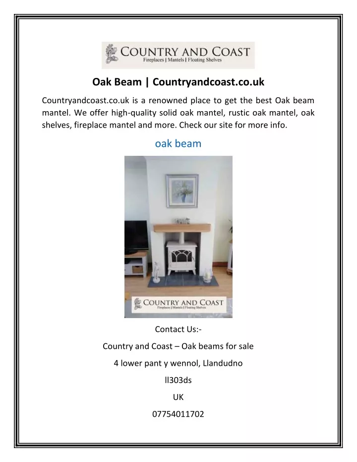 oak beam countryandcoast co uk