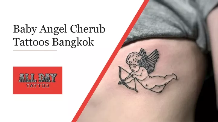 baby angel cherub tattoos bangkok