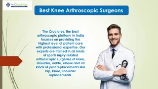 Best Knee Injury Arthroscopic