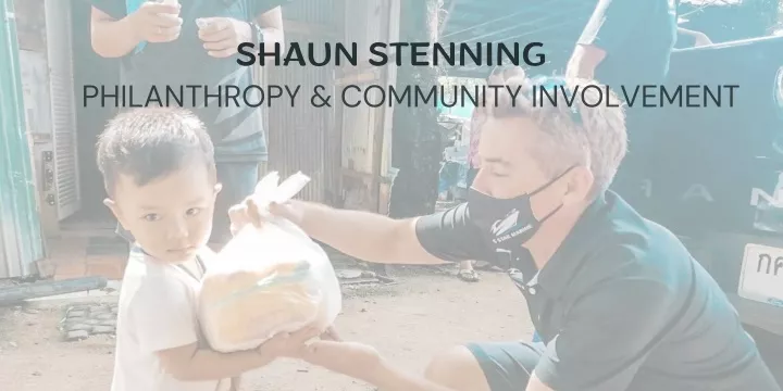 shaun stenning philanthropy community involvement