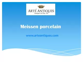 meissen porcelain