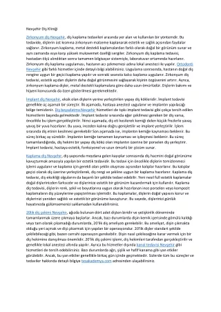 nev ehir di klini i