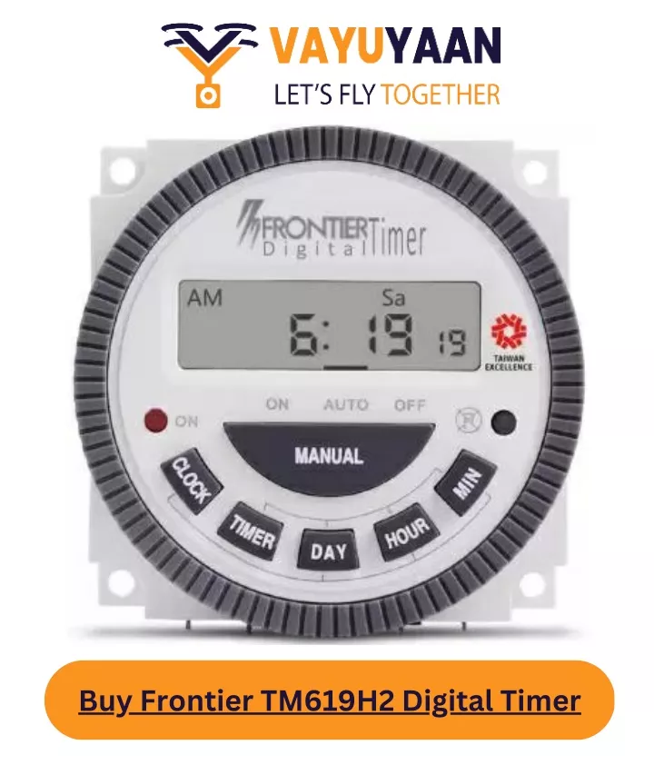 buy frontier tm619h2 digital timer