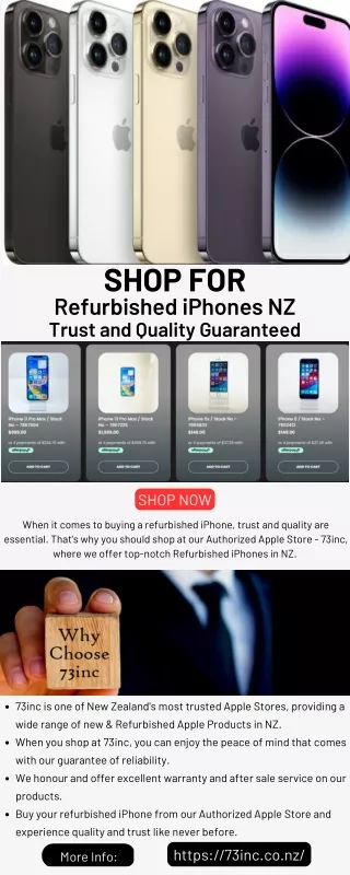 Buy Refurbished iPhones in NZ - Quality Guaranteed