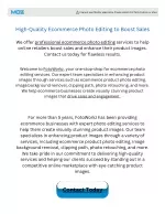 High-Quality Ecommerce Photo Editing to Boost Sales - slide 1