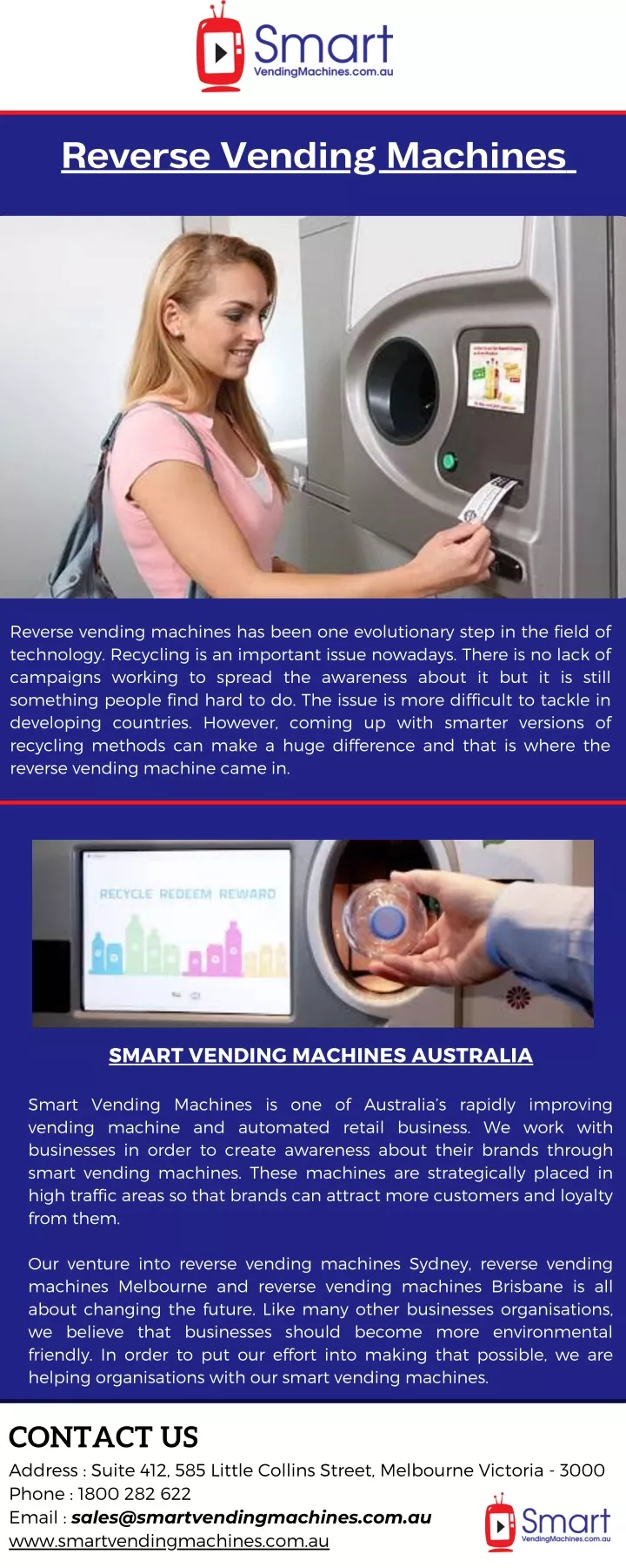 reverse vending machines