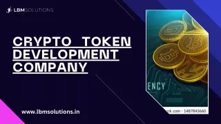 crypto token development company