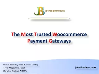 The Most Trusted Woocommerce Payment Gateways