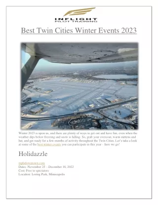 Best Twin Cities Winter Events 2023