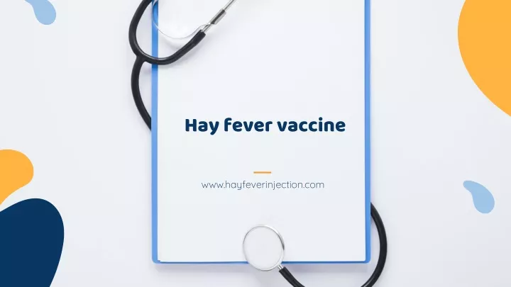 hay fever vaccine