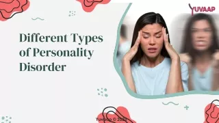 Different Types of Personality disorder