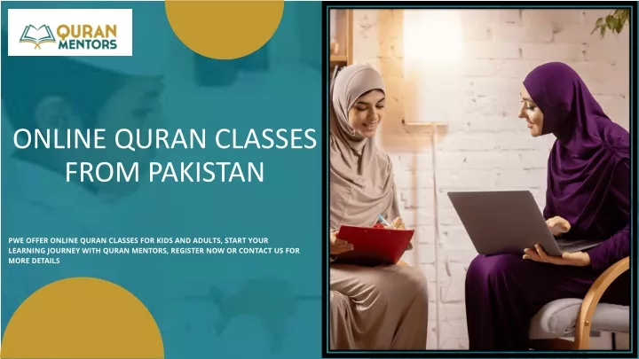 online quran classes from pakistan