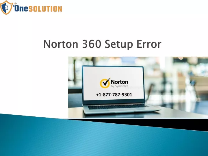 norton 360 setup error
