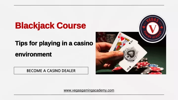 blackjack course