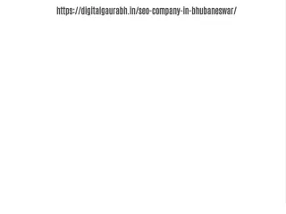 https digitalgaurabh in seo company in bhubaneswar
