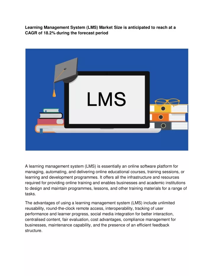 learning management system lms market size
