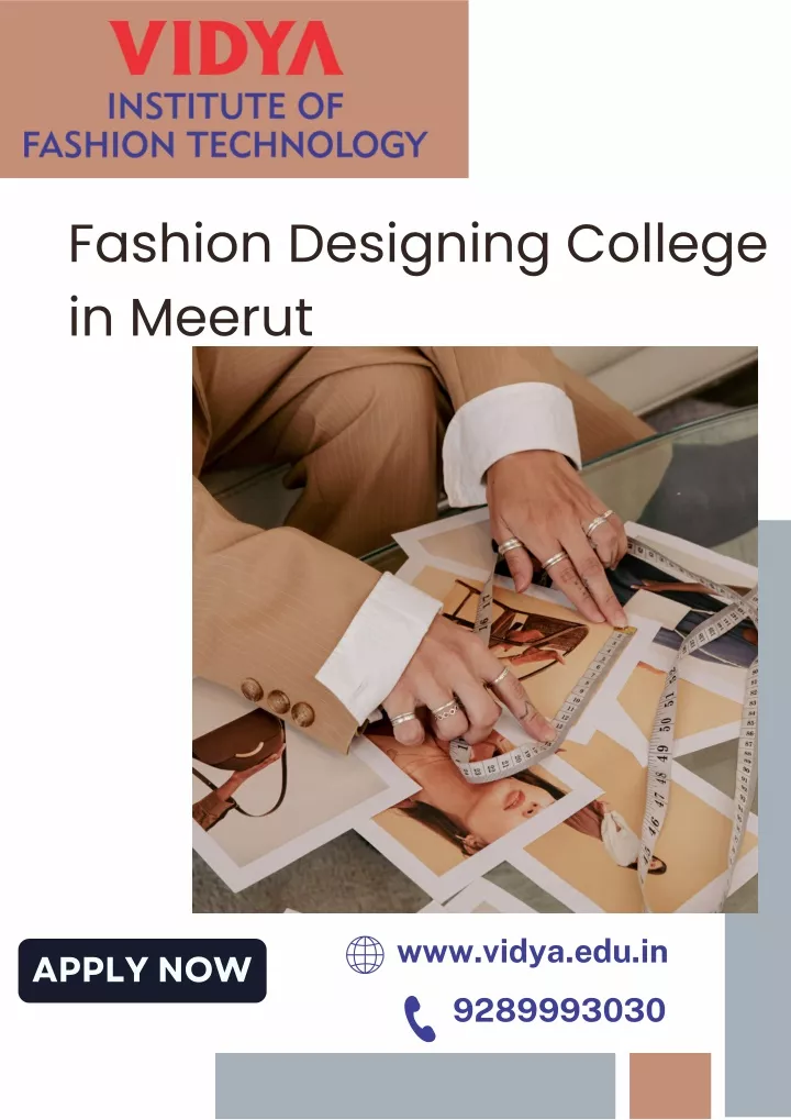 fashion designing college in meerut