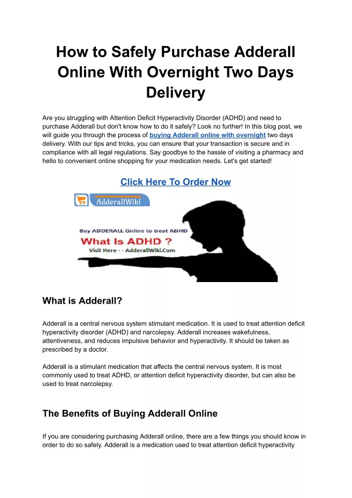 how to safely purchase adderall online with