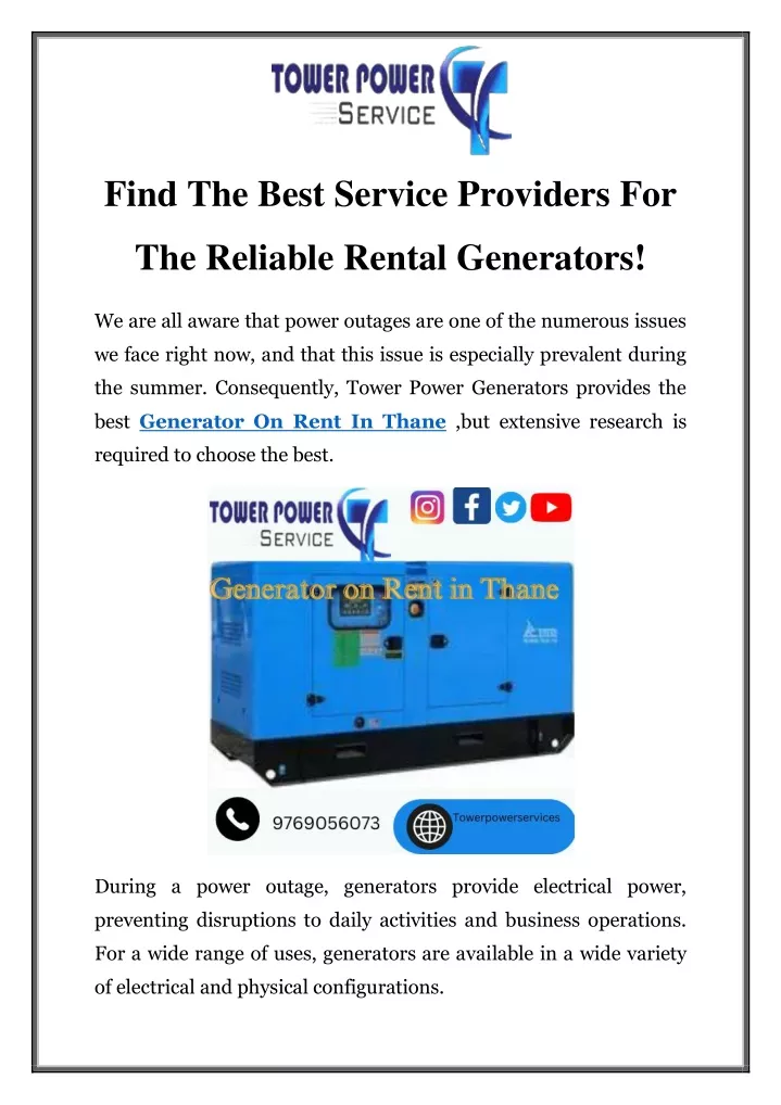 find the best service providers for