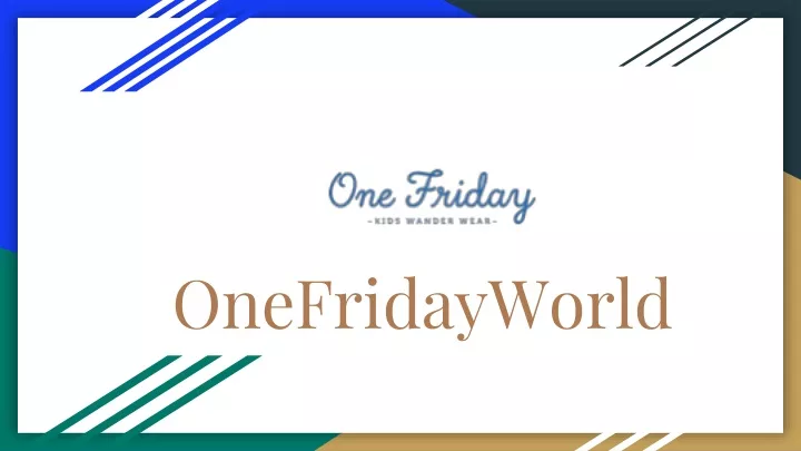 onefridayworld