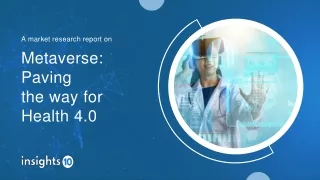 a market research report on