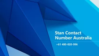 stan contact number australia