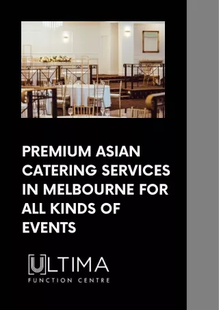 premium asian catering services in melbourne