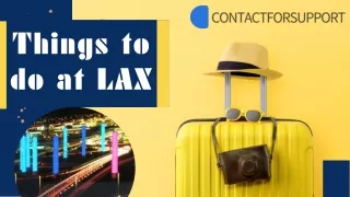 Things to do at LAX