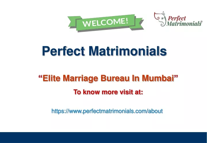 perfect matrimonials