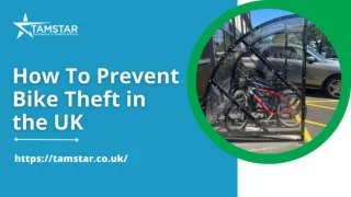 How To Prevent Bike Theft in the UK
