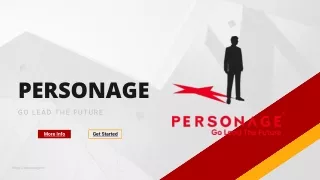 Personage - Programs For Personal & Professional Success
