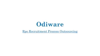 Rpo recruitment process outsourcing