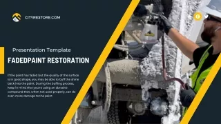 Professional Paint Restoration Services For Faded Paint