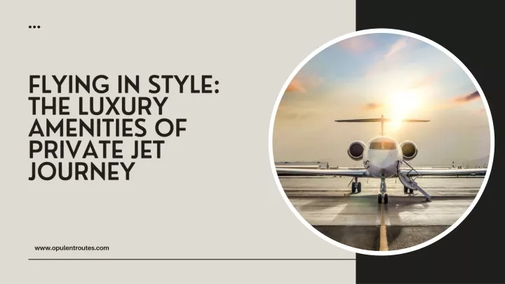 flying in style the luxury amenities of private