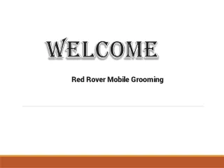 Red Rover Mobile Grooming