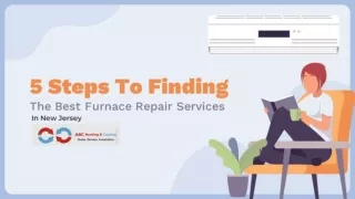 5 Steps to Finding the Best Furnace Repair Services in NJ