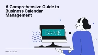 Calendar Management for Business