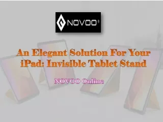 an elegant solution for your ipad invisible tablet stand