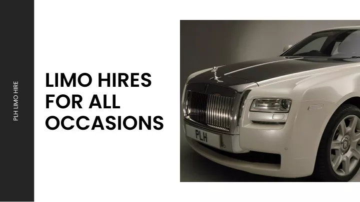 limo hires for all occasions