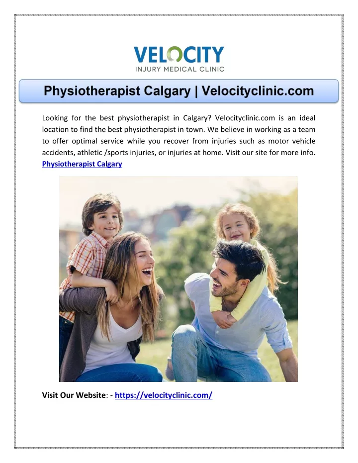 looking for the best physiotherapist in calgary