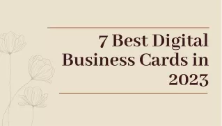 Best Digital Business Cards in 2023