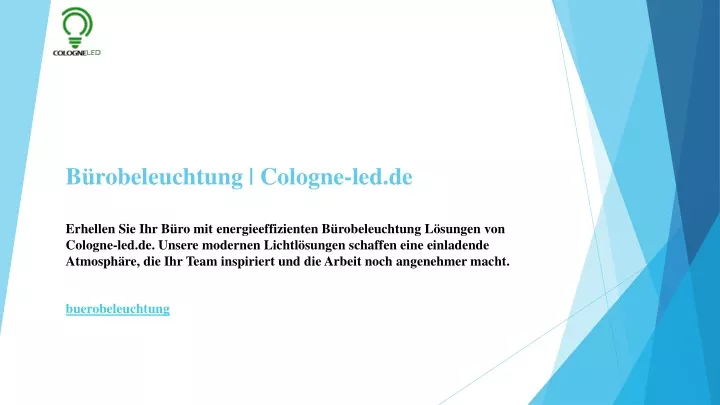 b robeleuchtung cologne led de