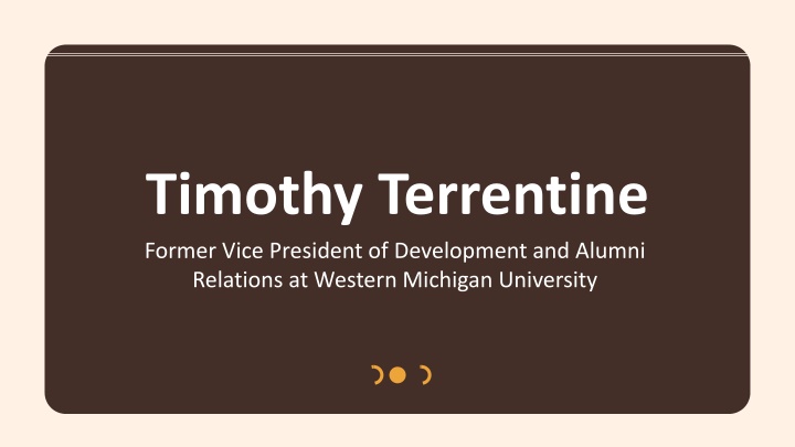 timothy terrentine former vice president