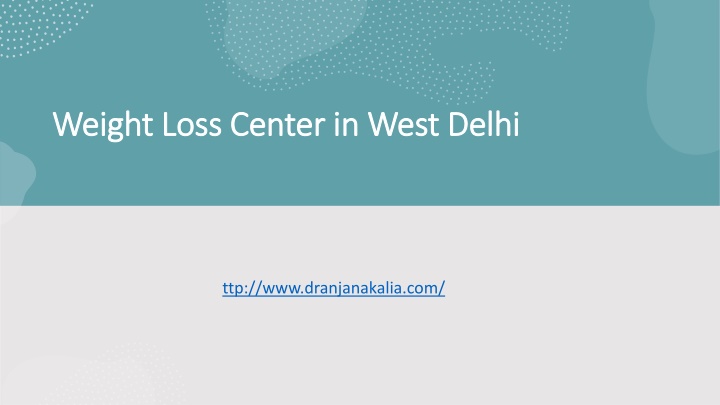 weight loss center in west delhi