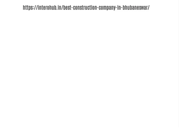 https interohub in best construction company
