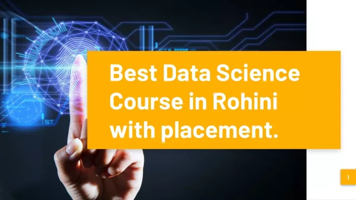 best data science course in rohini with placement