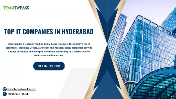 top it companies in hyderabad