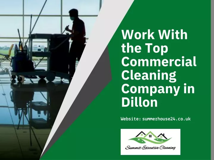 work with the top commercial cleaning company