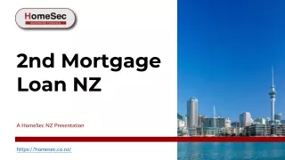 2nd Mortgage Loan